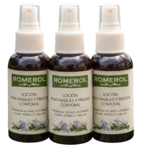 Romerol 100ml - Loción para masajes (Pack 3 unidades)